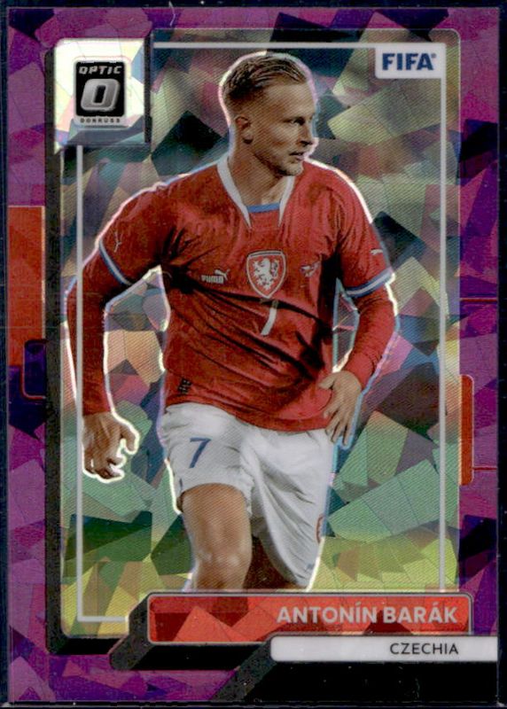 Antonin Barak 2022 Donruss #21 Optic - Purple Ice /99 RAW