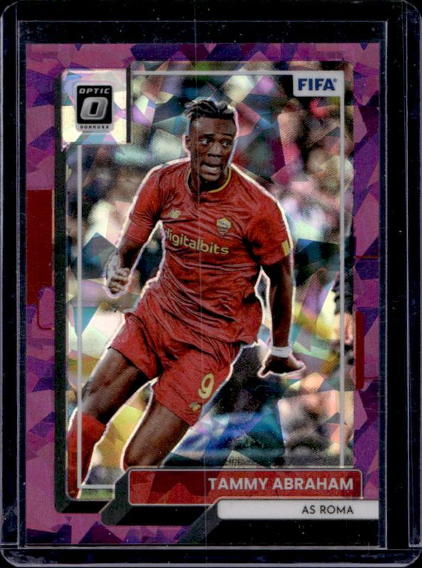 Tammy Abraham 2022 Donruss #147 Optic - Purple Ice /99 RAW