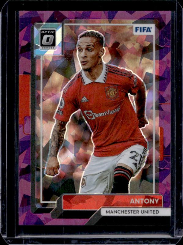 Antony 2022 Donruss #136 Optic - Purple Ice /99 RAW