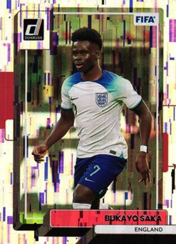 Bukayo Saka 2022 Donruss #26 Silver (Rookie) /349 RAW