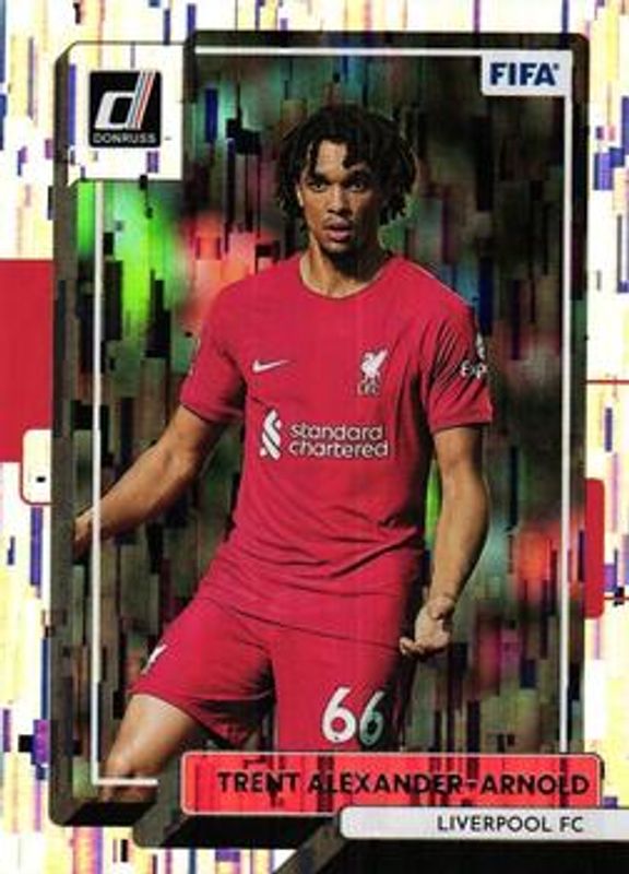 Trent Alexander-Arnold 2022 Donruss #77 Silver (Rookie) /349 RAW