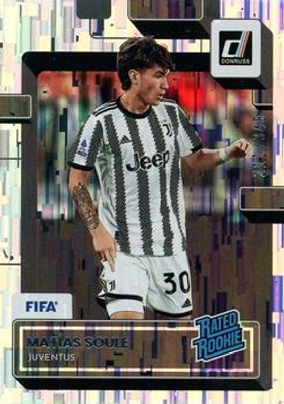 Matias Soule 2022 Donruss #197 Silver (Rookie) /349 RAW