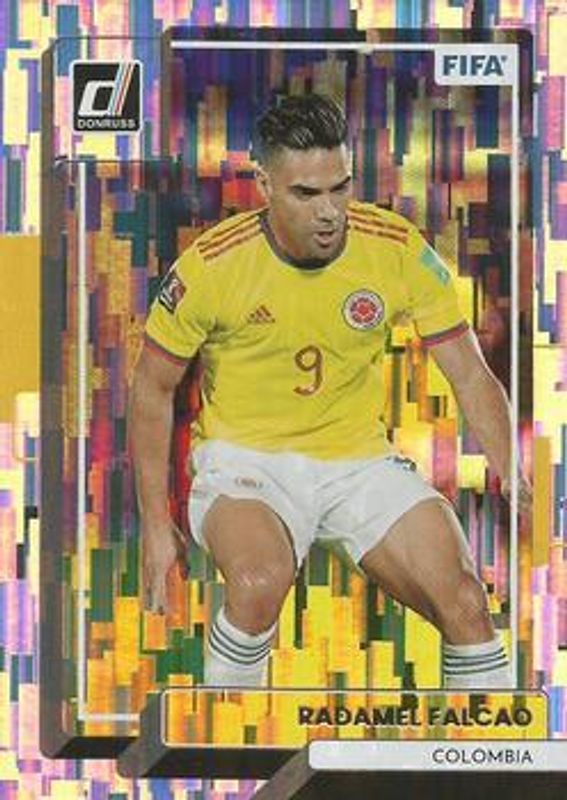 Radamel Falcao 2022 Donruss #151 Silver (Rookie) /349 RAW