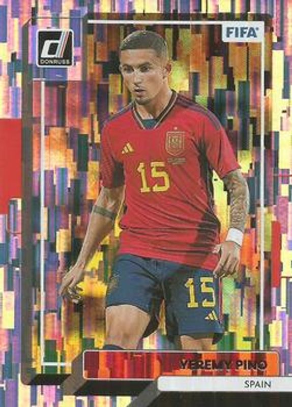 Yeremy Pino 2022 Donruss #118 Silver (Rookie) /349 RAW