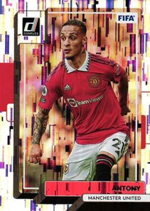 Antony 2022 Donruss #136 Silver (Rookie) /349 RAW