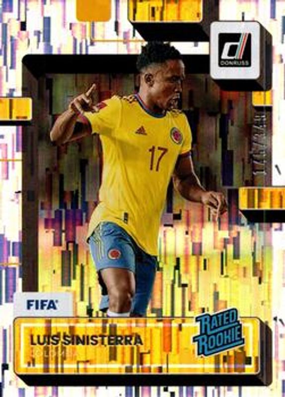 Luis Sinisterra 2022 Donruss #195 Silver (Rookie) /349 RAW