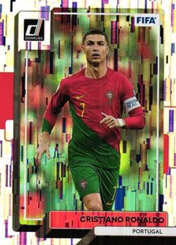 Cristiano Ronaldo 2022 Donruss #94 Silver (Rookie) /349 RAW