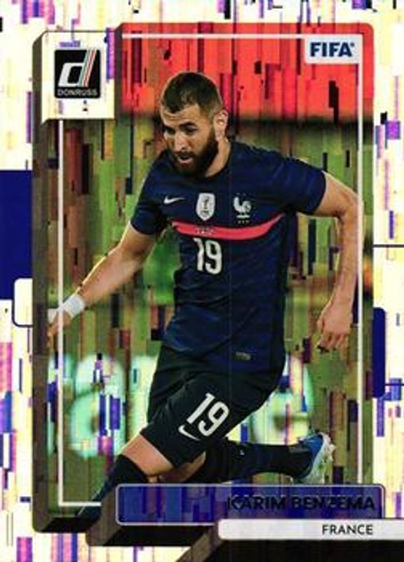 Karim Benzema 2022 Donruss #49 Silver (Rookie) /349 RAW