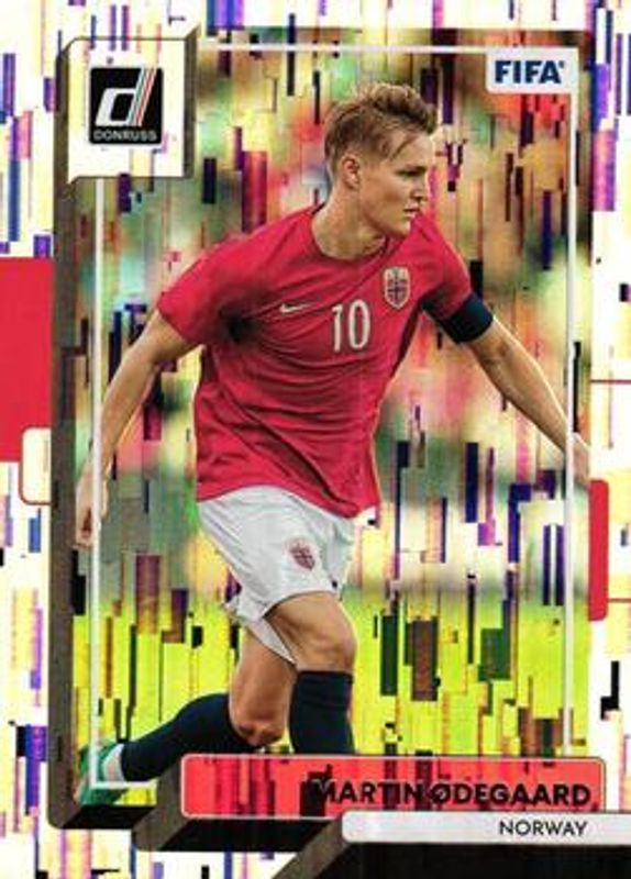 Martin Odegaard 2022 Donruss #88 Silver (Rookie) /349 RAW