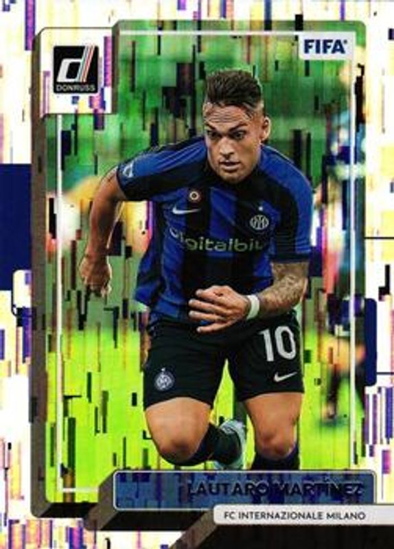 Lautaro Martinez 2022 Donruss #38 Silver (Rookie) /349 RAW
