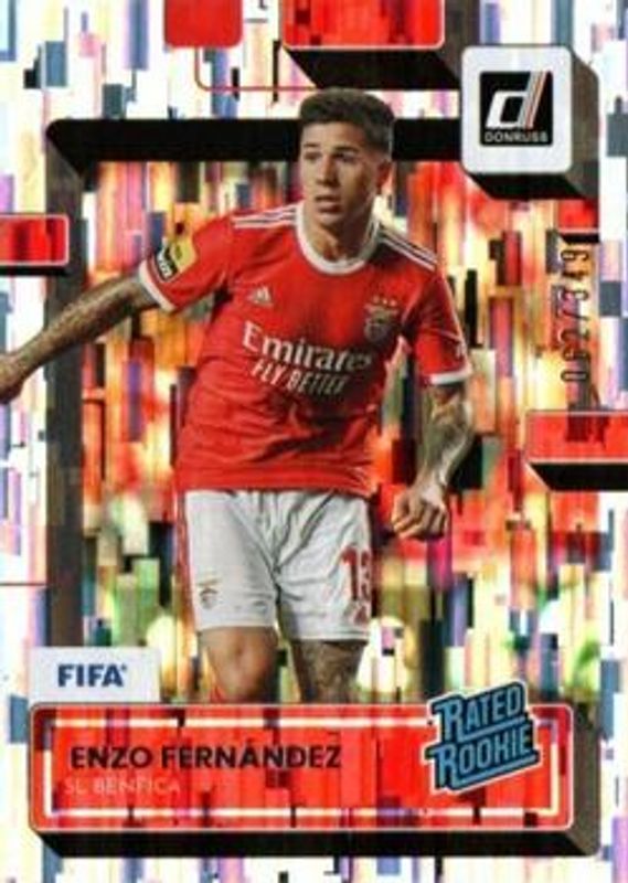 Enzo Fernandez 2022 Donruss #189 Silver (Rookie) /349 RAW