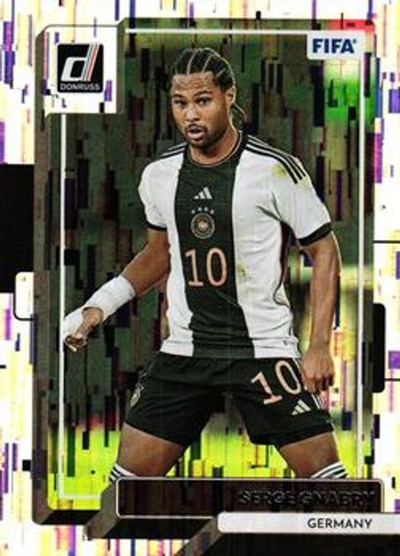 Serge Gnabry 2022 Donruss #62 Silver (Rookie) /349 RAW