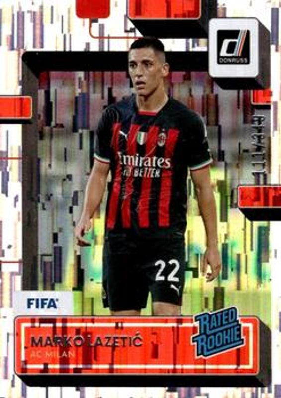 Marko Lazetic 2022 Donruss #176 Silver (Rookie) /349 RAW