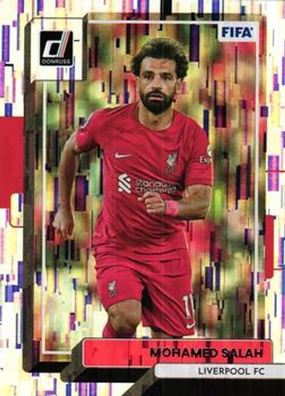 Mohamed Salah 2022 Donruss #76 Silver (Rookie) /349 RAW
