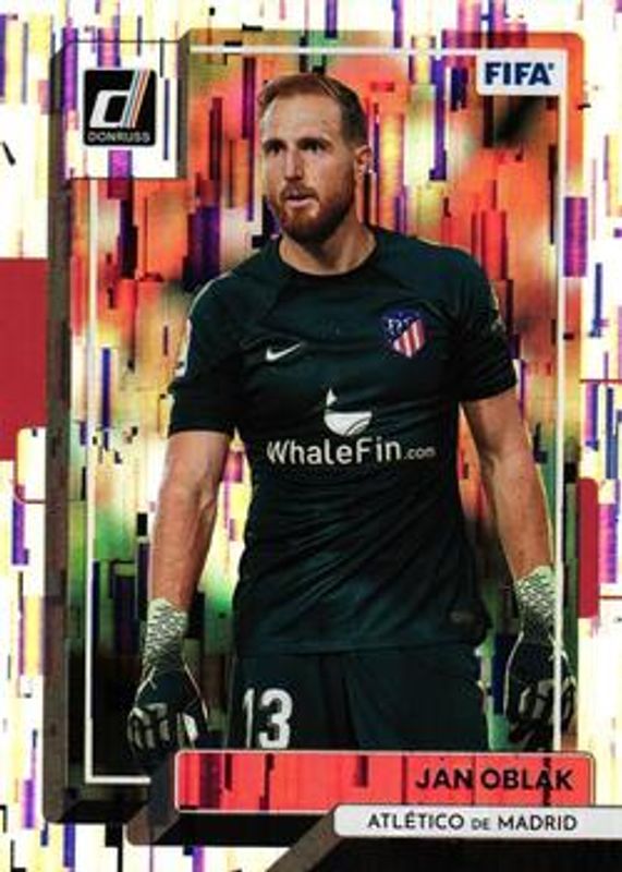 Jan Oblak 2022 Donruss #13 Silver (Rookie) /349 RAW