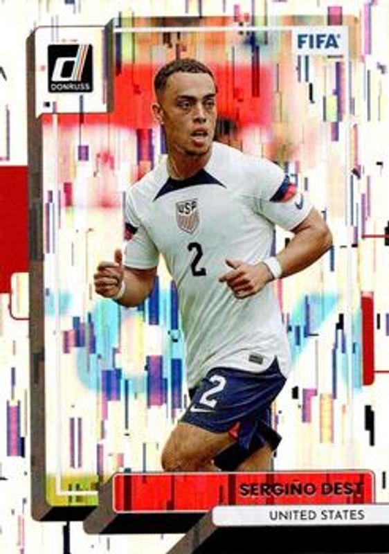 Sergino Dest 2022 Donruss #172 Silver (Rookie) /349 RAW