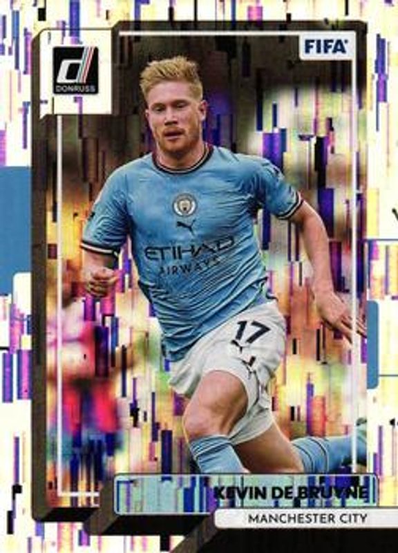 Kevin De Bruyne 2022 Donruss #161 Silver (Rookie) /349 RAW