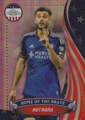 2024 Topps Chrome MLS #BR-6 The Brave