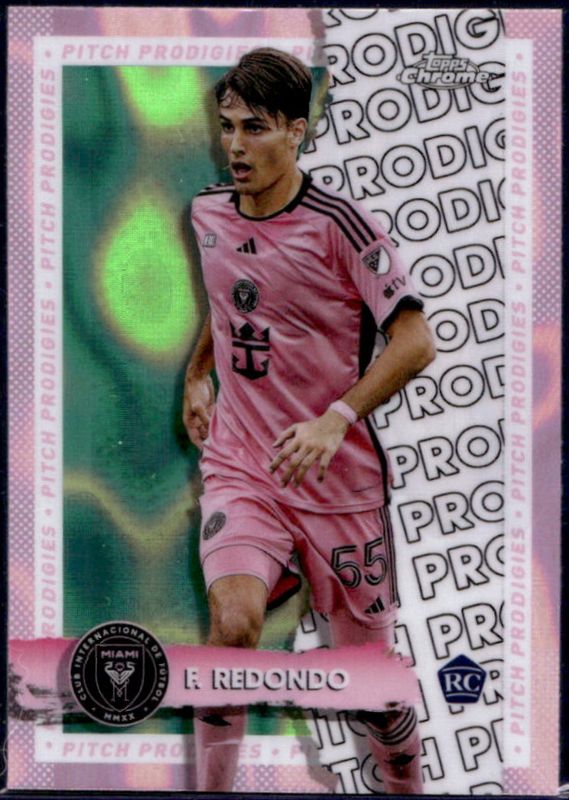 2024 Topps Chrome MLS #41 Aqua Lava Refractor