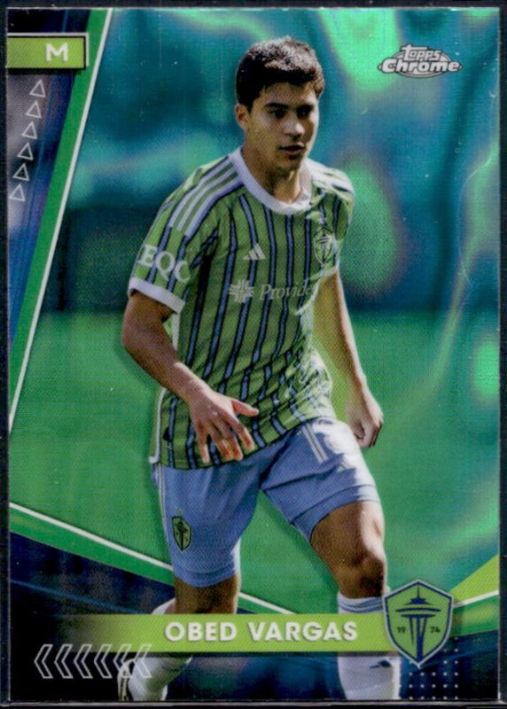 2024 Topps Chrome MLS #44 Aqua Lava Refractor