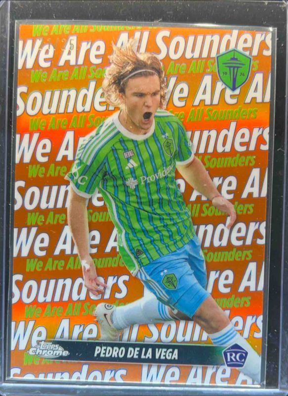 2024 Topps Chrome MLS #TT-10 Team Tags - Orange Refractor /25