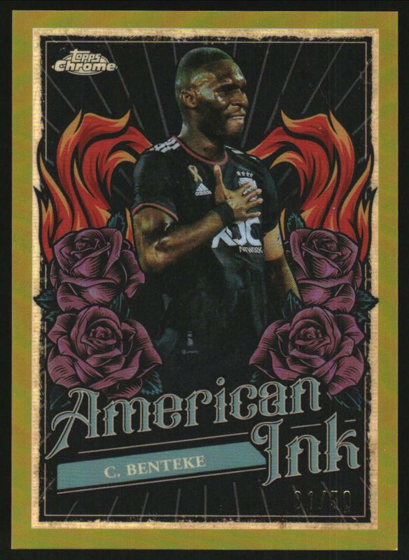 2024 Topps Chrome MLS #AI-7 American Ink - Gold Refractor /50