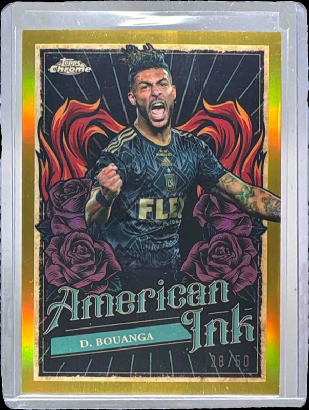 2024 Topps Chrome MLS #AI-6 American Ink - Gold Refractor /50