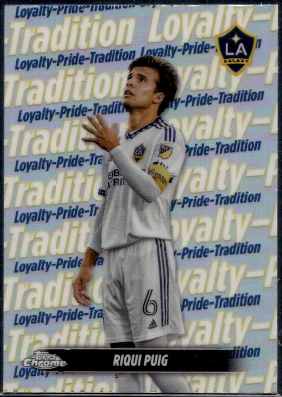Riqui Puig 2024 Topps Chrome MLS #TT-4 Team Tags RAW