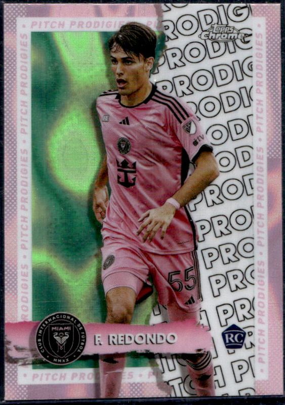 2024 Topps Chrome MLS #41 Neon Green Lava Refractor
