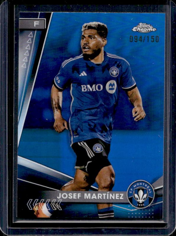 2024 Topps Chrome MLS #63 Blue Refractor /150