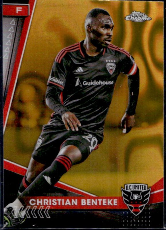 2024 Topps Chrome MLS #45 Gold Lava Refractor