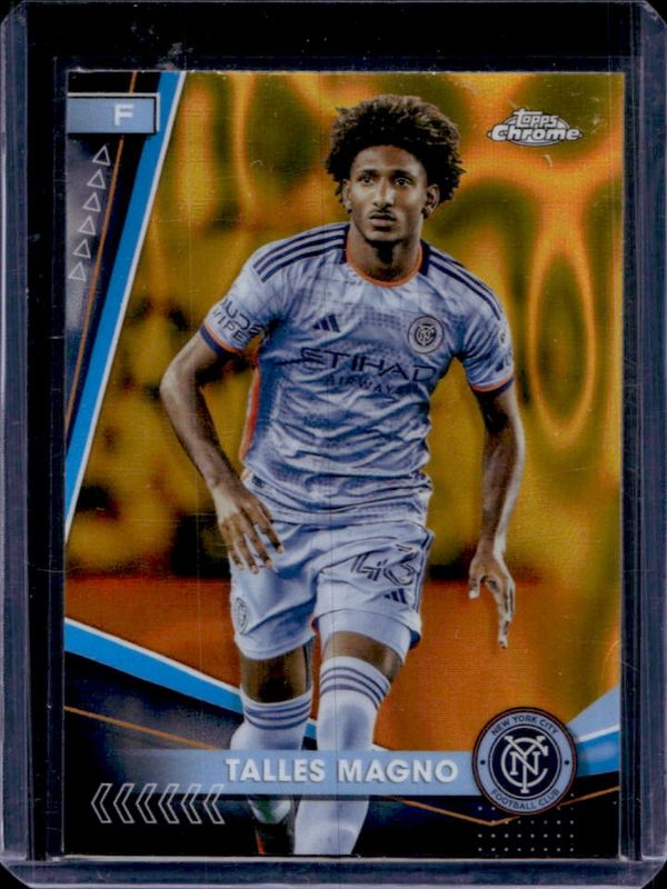 2024 Topps Chrome MLS #165 Gold Lava Refractor
