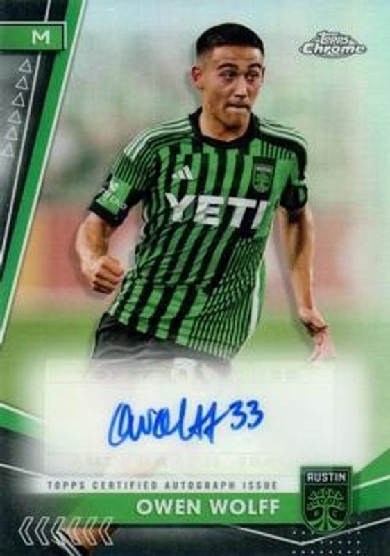 2024 Topps Chrome MLS #CA-OW Chrome Autographs
