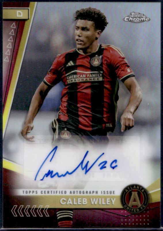 2024 Topps Chrome MLS #CA-CW Chrome Autographs