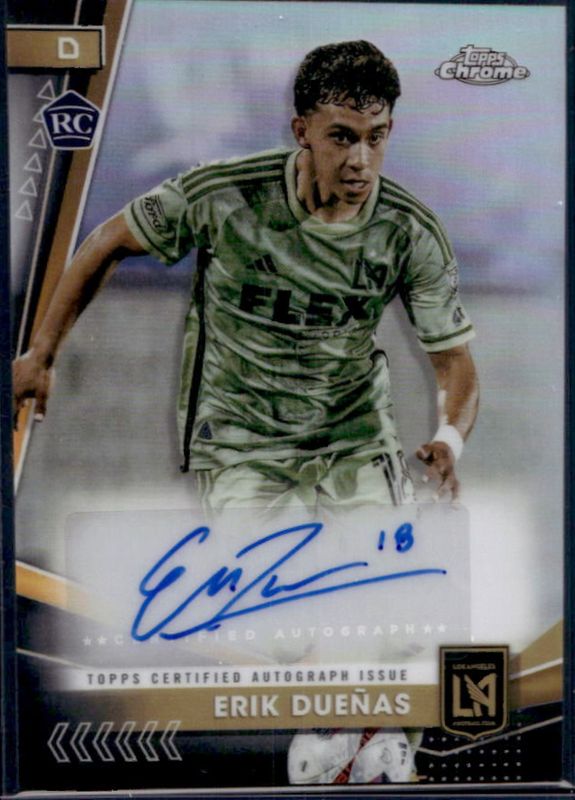 2024 Topps Chrome MLS #CA-ED Chrome Autographs