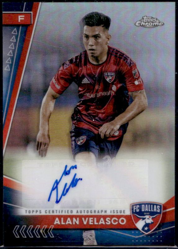 2024 Topps Chrome MLS #CA-AV Chrome Autographs