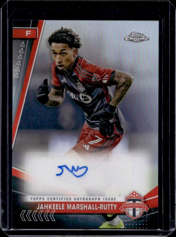 2024 Topps Chrome MLS #CA-RU Chrome Autographs