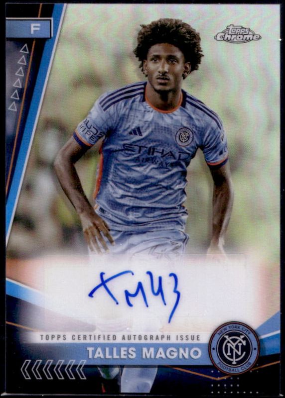 2024 Topps Chrome MLS #CA-TM Chrome Autographs