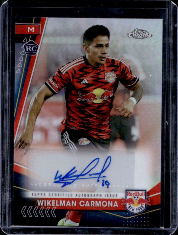 2024 Topps Chrome MLS #CA-WC Chrome Autographs