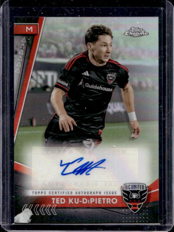 2024 Topps Chrome MLS #CA-TK Chrome Autographs