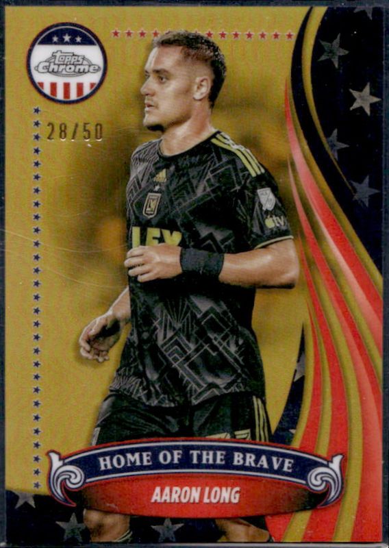 2024 Topps Chrome MLS #BR-11 The Brave - Gold Refractor /50