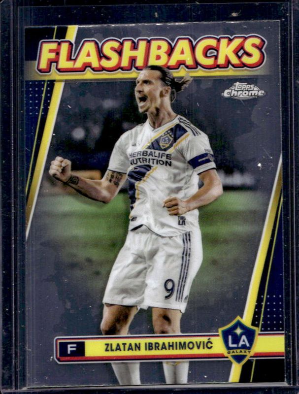 Zlatan Ibrahimovic 2024 Topps Chrome MLS #150 Base RAW
