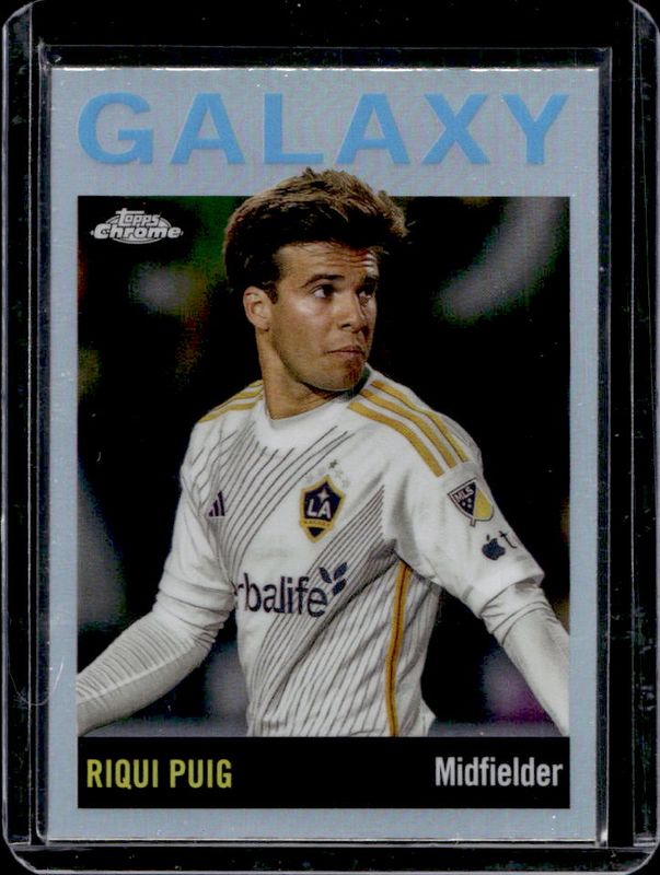 Riqui Puig 2024 Topps Chrome MLS #64T-12 Topps 1964 Football RAW