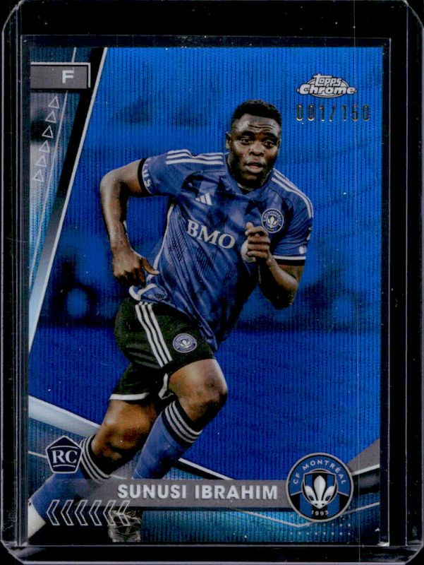 2024 Topps Chrome MLS #148 Blue Wave Refractor /150