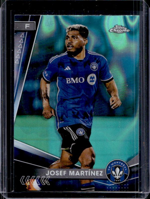 2024 Topps Chrome MLS #63 Aqua Lava Refractor