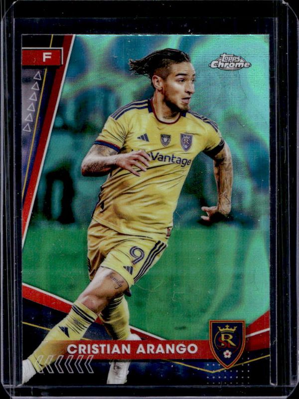2024 Topps Chrome MLS #160 Aqua Lava Refractor