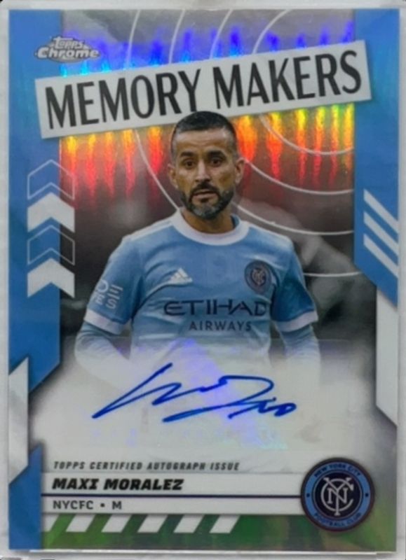 2024 Topps Chrome MLS #MMA-MM Memory Makers Autographs