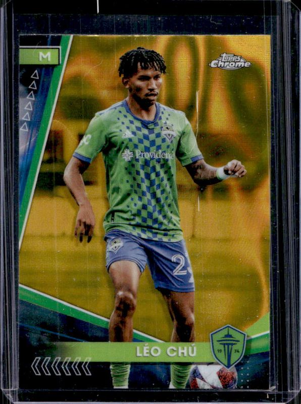 2024 Topps Chrome MLS #197 Gold Lava Refractor
