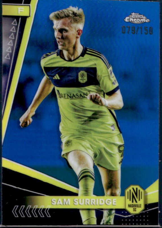 2024 Topps Chrome MLS #118 Blue Refractor /150