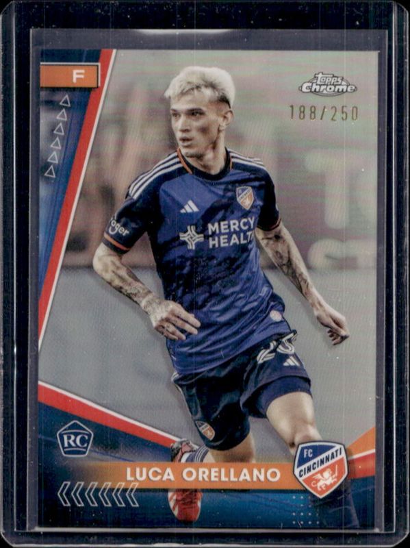 2024 Topps Chrome MLS #113 Rose Gold Refractor /250